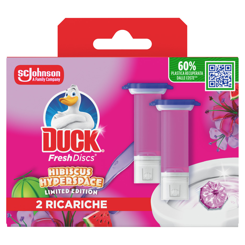 Duck Fresh Discs Doppia Ricarica Hibiscus Hyperspace